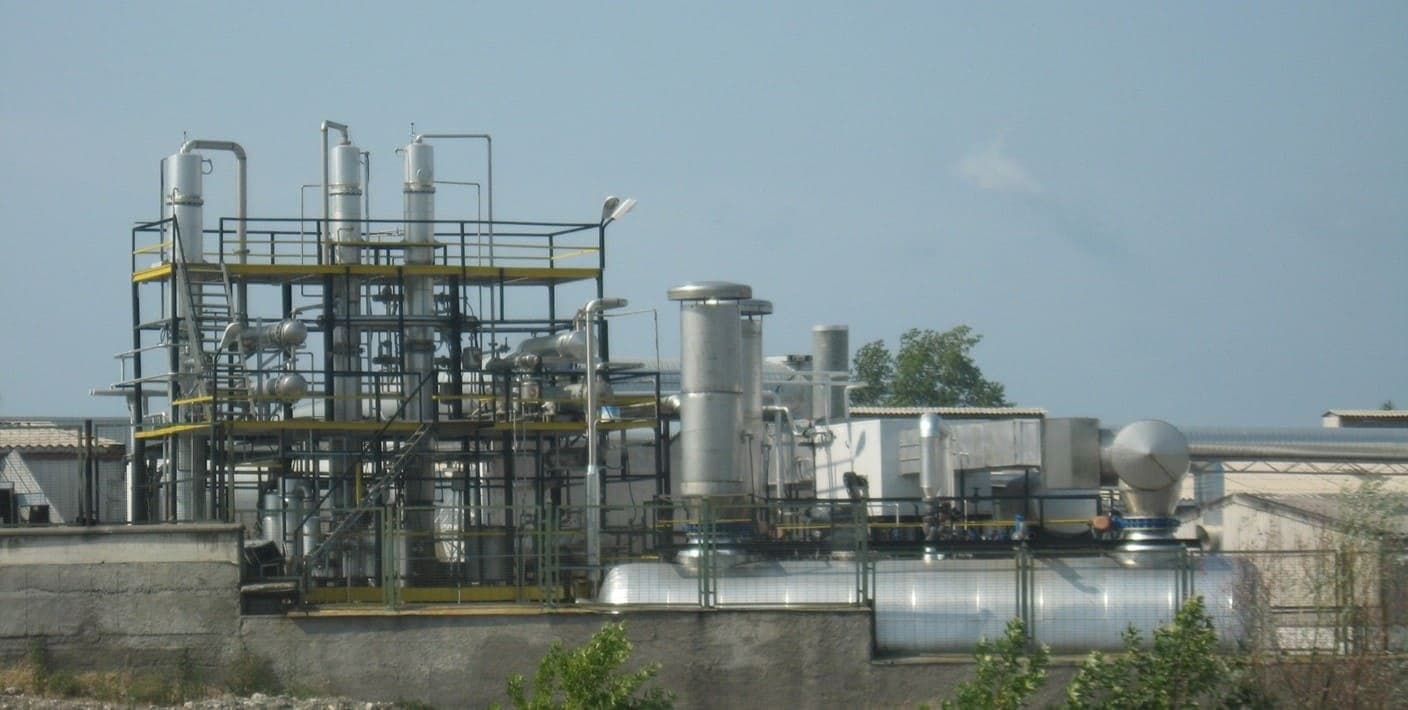 Barteks – Sinop polyester solvent recovery plant