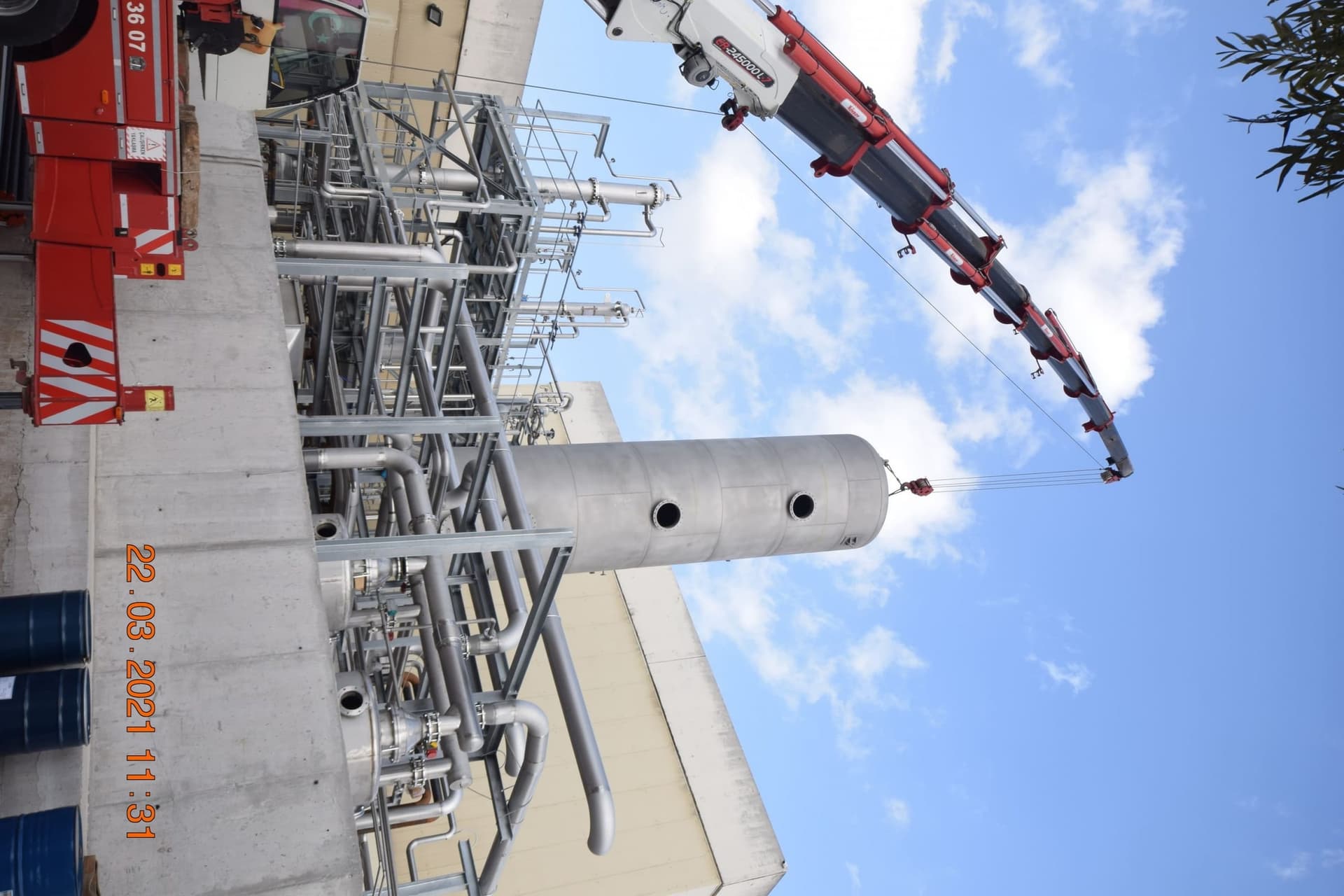 Etapak İzmir – Solvent Recovery Plant Project – site image 20