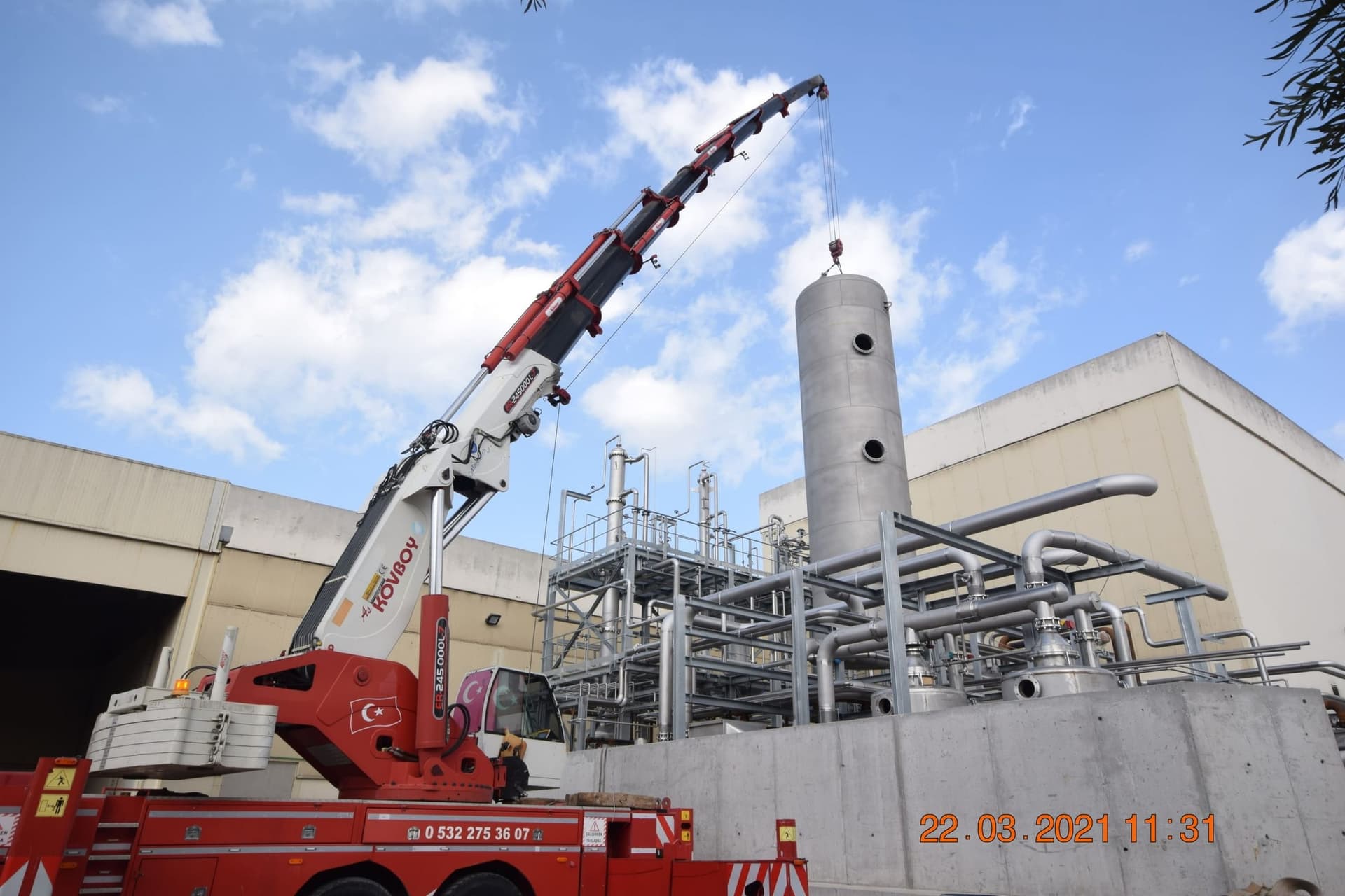 Etapak İzmir – Solvent Recovery Plant Project – site image 21