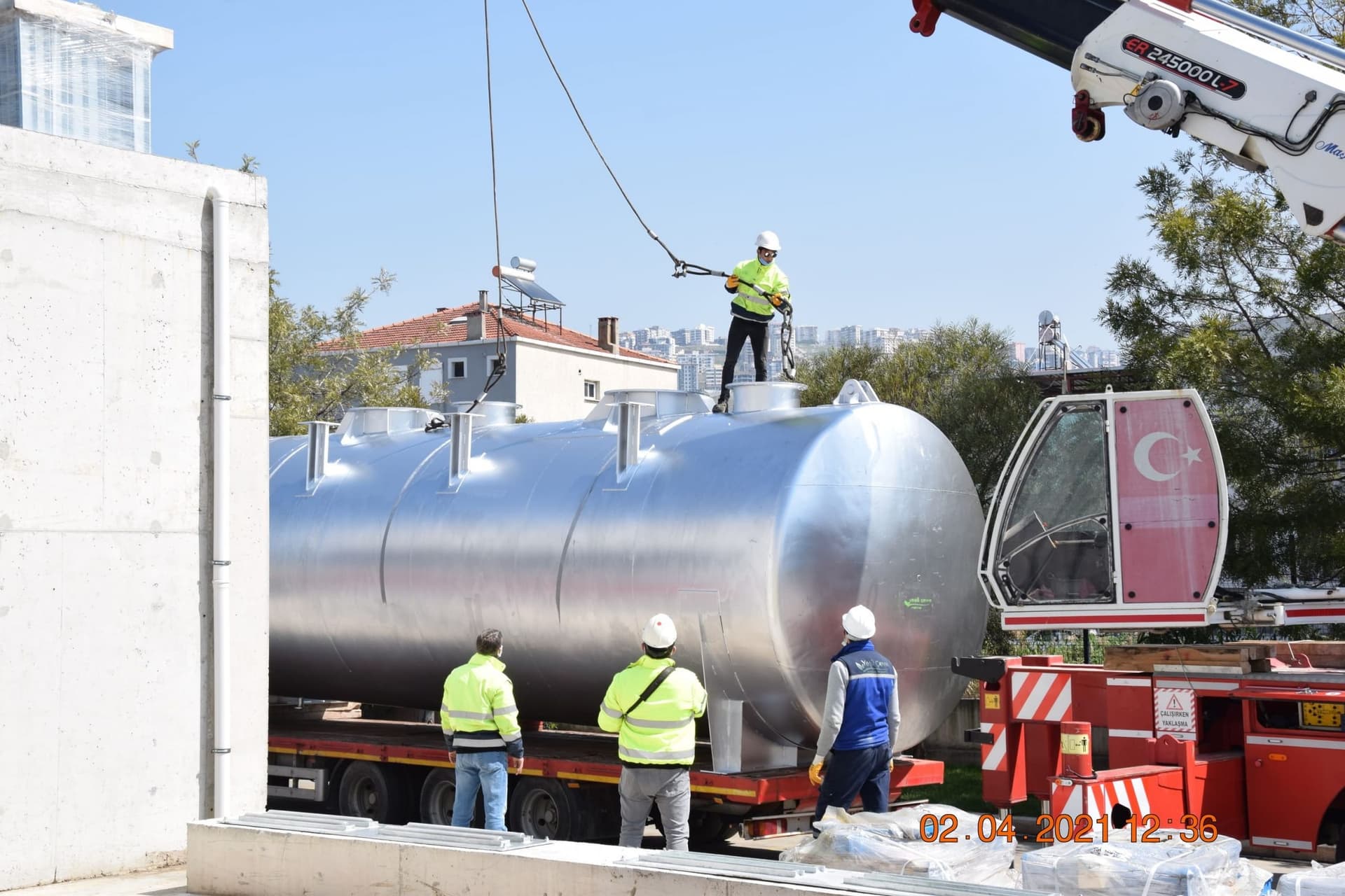 Etapak İzmir – Solvent Recovery Plant Project – site image 31
