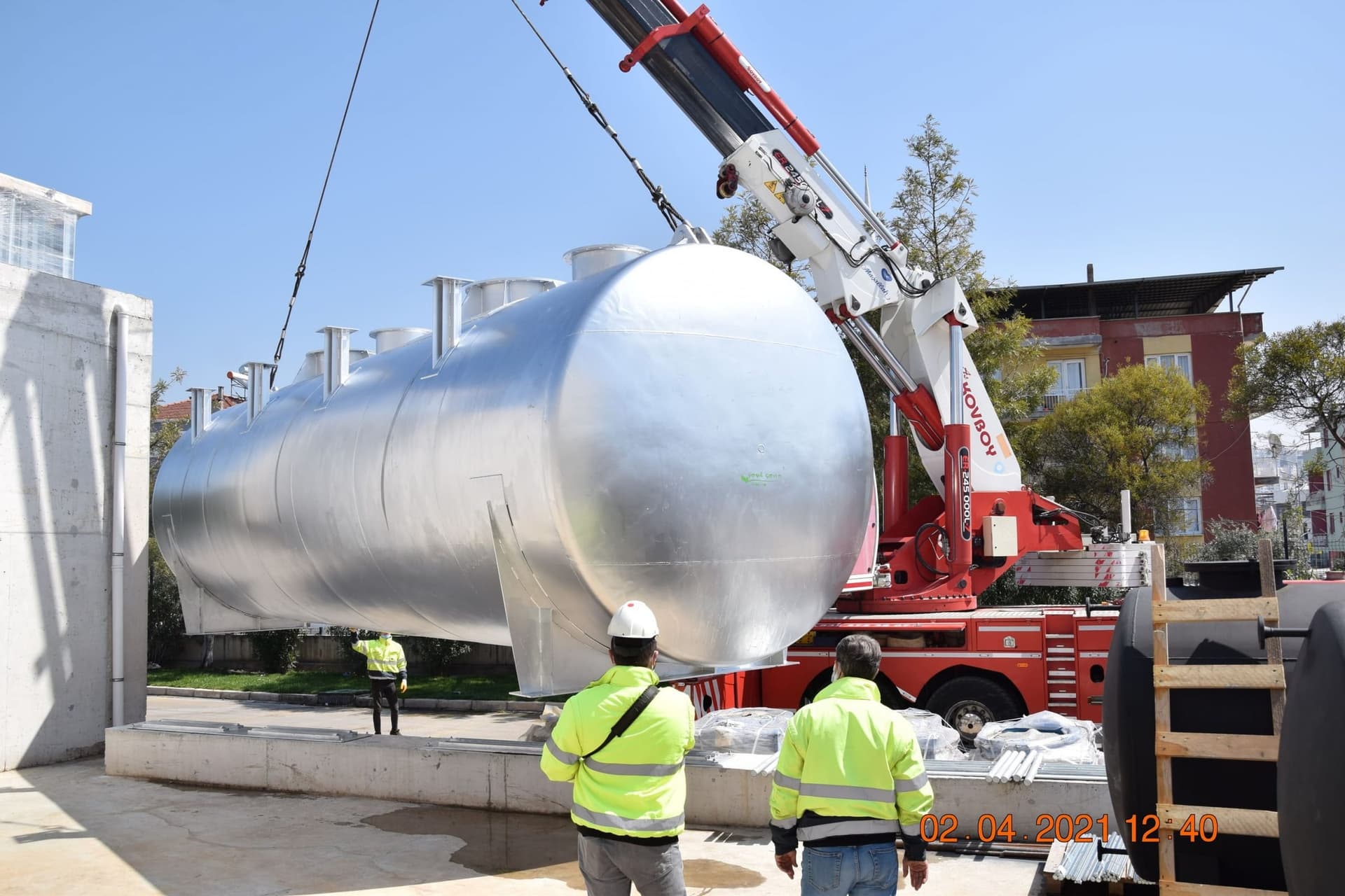 Etapak İzmir – Solvent Recovery Plant Project – site image 34