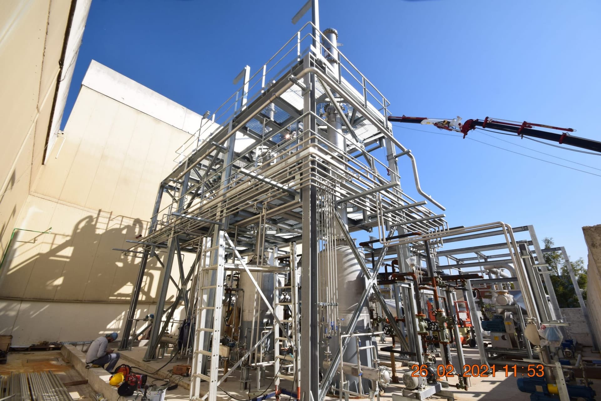 Etapak İzmir – Solvent Recovery Plant Project – site image 79